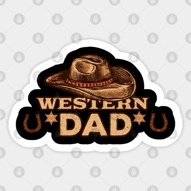 Western Dad Sticker by creative